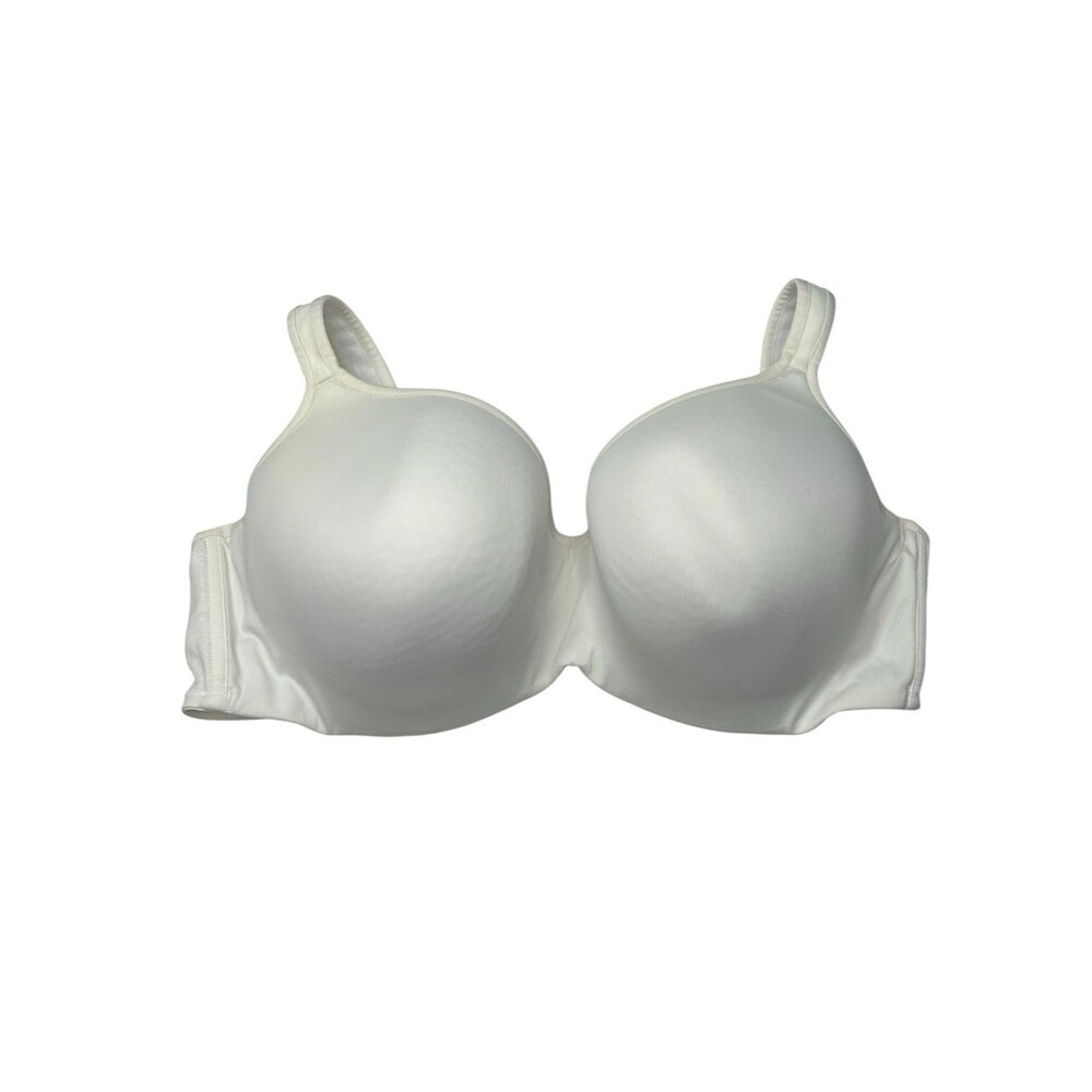 Cacique White Smooth Molded lined Bra 42DDD 42F